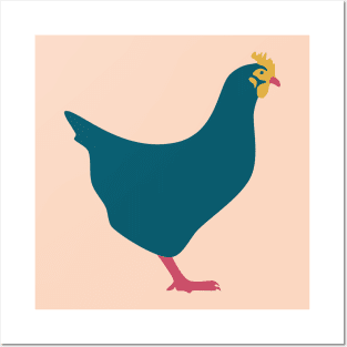 Rhode Island Red Chicken (Zest) Posters and Art